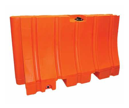 Plastic Jersey Barrier 42 H x 72 L 100 lb Questions & Answers
